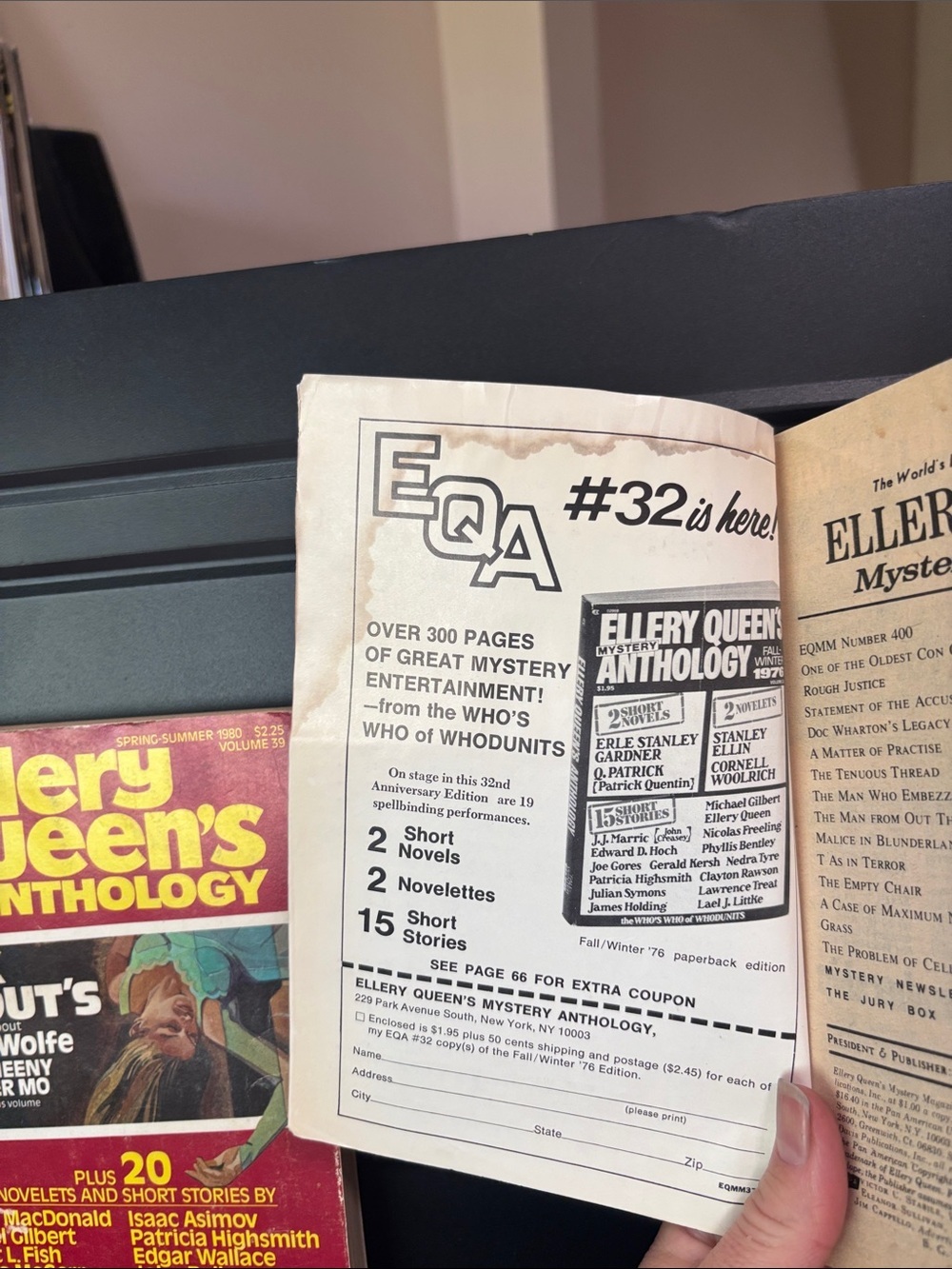 📚3 Book Bundle Vintage Ellery Queen Mystery Magazine - Picture 7 of 8